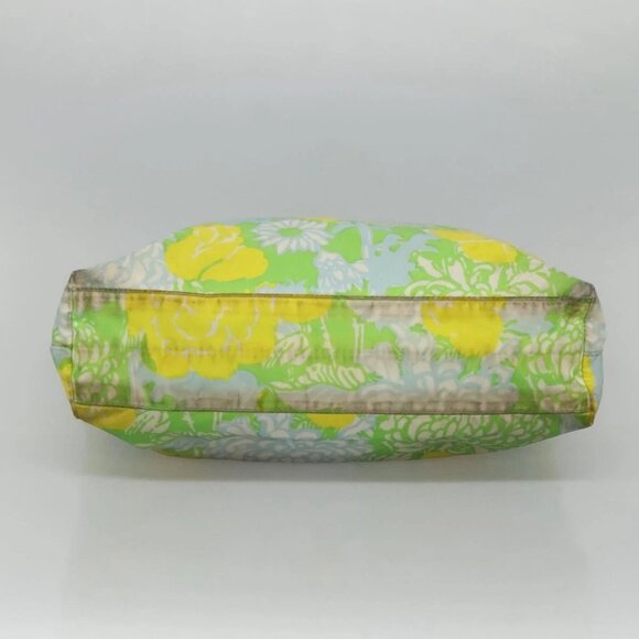 PRADA Tote Bag Nylon Yellow Gold Auth EC197 - Picture 5 of 16